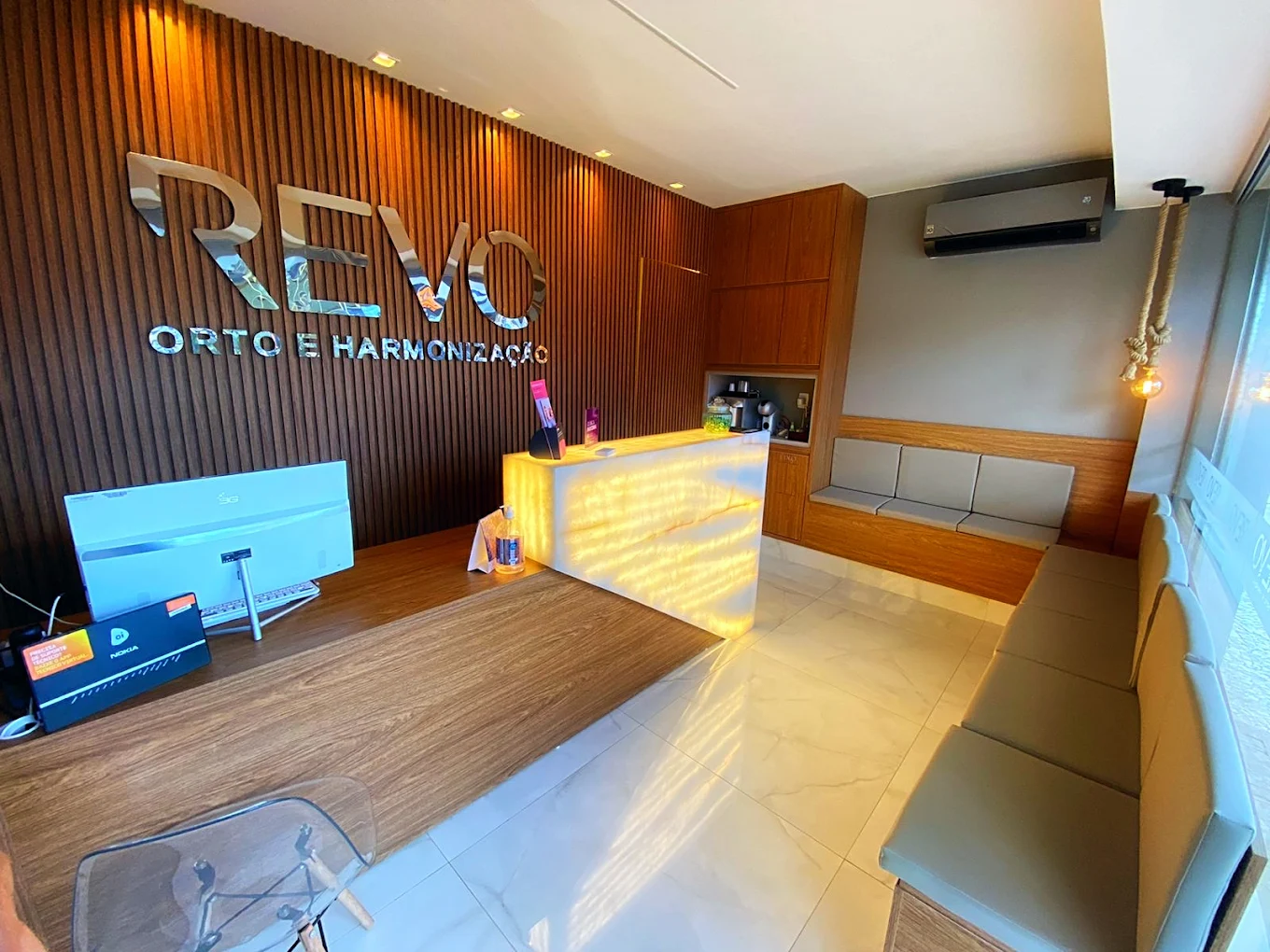 Revo Odontologia — Recepção